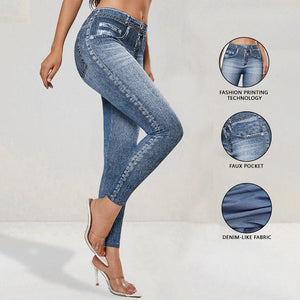 Lorsion Retro High Elastic Yoga Trousers – Hip Lifting Fitness Leggings for Women