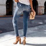 Lorsion High Elastic Slim Fit Jeans – Women’s Slimming High Waist Denim Pants