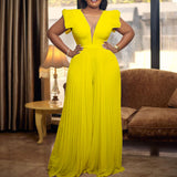 Lorsion Solid Color High Waist Wide Leg Jumpsuit – Elegant Women’s Sleeveless One-Piece Outfit